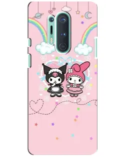 Чохол для OnePlus 8 Pro з картинкою «My Melody та Kuromi» Чохол для OnePlus 8 Pro з картинкою «My Melody та Kuromi»