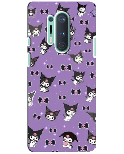 Чохол для OnePlus 8 Pro з картинкою «Kuromi — патерн» Чохол для OnePlus 8 Pro з картинкою «Kuromi — патерн»