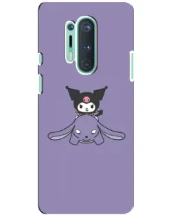 Чохол для OnePlus 8 Pro з картинкою «Kuromi на ліловому фоні» Чохол для OnePlus 8 Pro з картинкою «Kuromi на ліловому фоні»