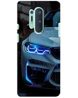 Чохол для OnePlus 8 Pro з картинкою «Погляд BMW з синіми фарами» Чохол для OnePlus 8 Pro з картинкою «Погляд BMW з синіми фарами»