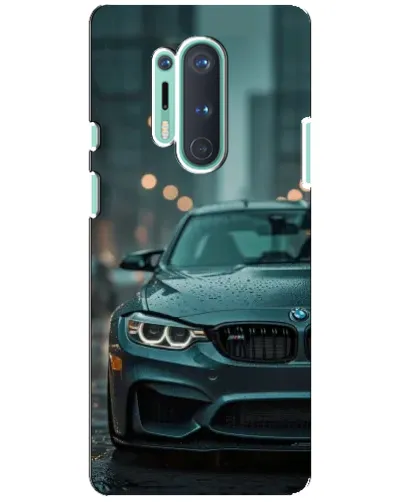 Чохол для OnePlus 8 Pro з картинкою «BMW у вогнях міста» Чохол для OnePlus 8 Pro з картинкою «BMW у вогнях міста»