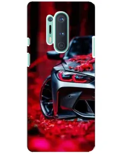 Чохол для OnePlus 8 Pro з картинкою «Спортивна BMW та квіти» Чохол для OnePlus 8 Pro з картинкою «Спортивна BMW та квіти»