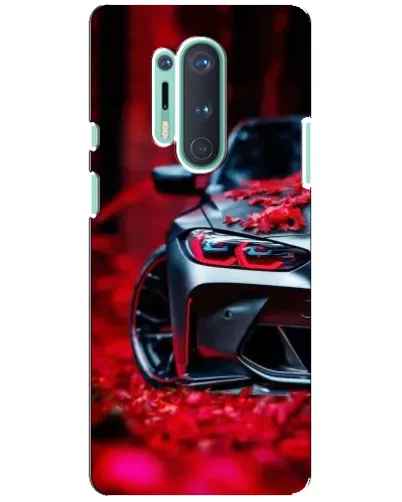 Чохол для OnePlus 8 Pro з картинкою «Спортивна BMW та квіти» Чохол для OnePlus 8 Pro з картинкою «Спортивна BMW та квіти»