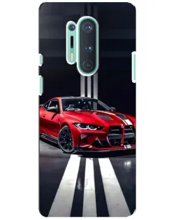 Чохол для OnePlus 8 Pro з картинкою «Червона BMW на дорозі» Чохол для OnePlus 8 Pro з картинкою «Червона BMW на дорозі»
