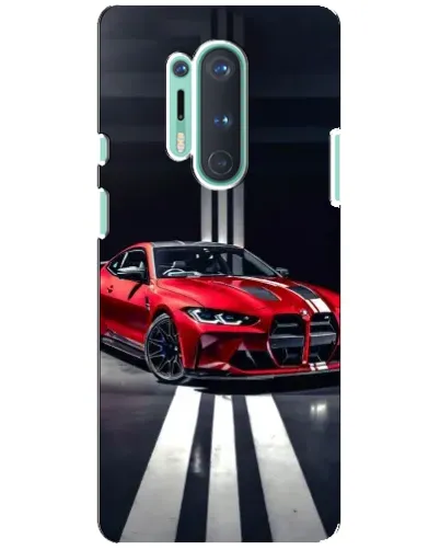 Чохол для OnePlus 8 Pro з картинкою «Червона BMW на дорозі» Чохол для OnePlus 8 Pro з картинкою «Червона BMW на дорозі»
