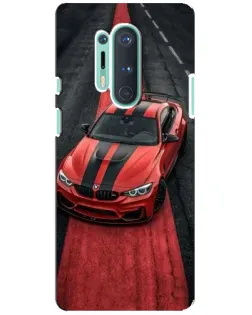 Чохол для OnePlus 8 Pro з картинкою «BMW на червоній доріжці» Чохол для OnePlus 8 Pro з картинкою «BMW на червоній доріжці»