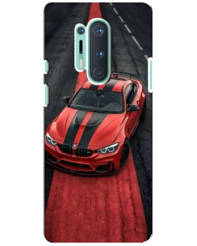 Чохол для OnePlus 8 Pro з картинкою «BMW на червоній доріжці» Чохол для OnePlus 8 Pro з картинкою «BMW на червоній доріжці»