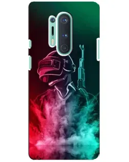Чохол для OnePlus 8 Pro з картинкою «PUBG — вогняний воїн»