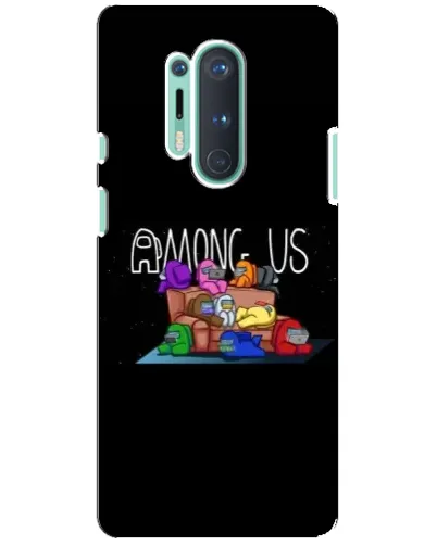 Чохол для OnePlus 8 Pro з картинкою «Логотип Among Us» Чохол для OnePlus 8 Pro з картинкою «Логотип Among Us»