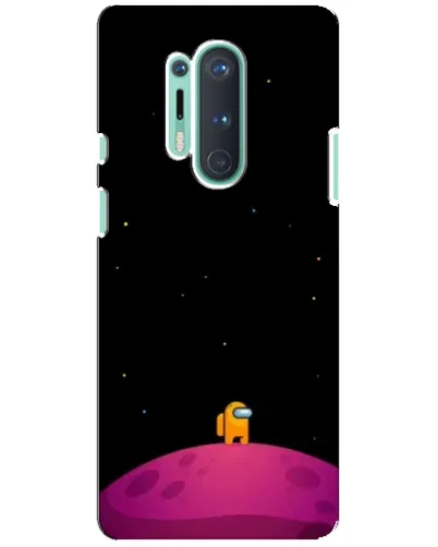 Чохол для OnePlus 8 Pro з картинкою «Самотній герой на планеті» Чохол для OnePlus 8 Pro з картинкою «Самотній герой на планеті»