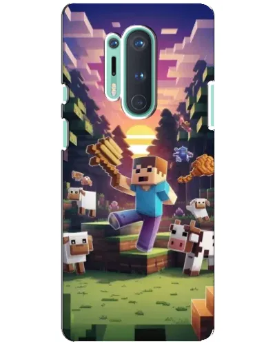 Чохол для OnePlus 8 Pro з картинкою «Стів на фермі» Чохол для OnePlus 8 Pro з картинкою «Стів на фермі»