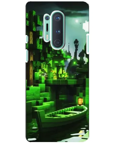 Чохол для OnePlus 8 Pro з картинкою «Minecraft лісовий пейзаж» Чохол для OnePlus 8 Pro з картинкою «Minecraft лісовий пейзаж»