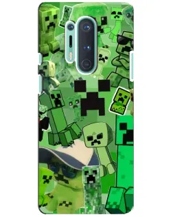 Чохол для OnePlus 8 Pro з картинкою «Кріпери Minecraft» Чохол для OnePlus 8 Pro з картинкою «Кріпери Minecraft»