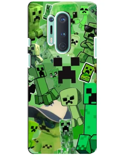 Чохол для OnePlus 8 Pro з картинкою «Кріпери Minecraft» Чохол для OnePlus 8 Pro з картинкою «Кріпери Minecraft»