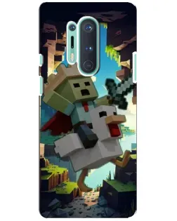 Чохол для OnePlus 8 Pro з картинкою «Стів та гусь» Чохол для OnePlus 8 Pro з картинкою «Стів та гусь»