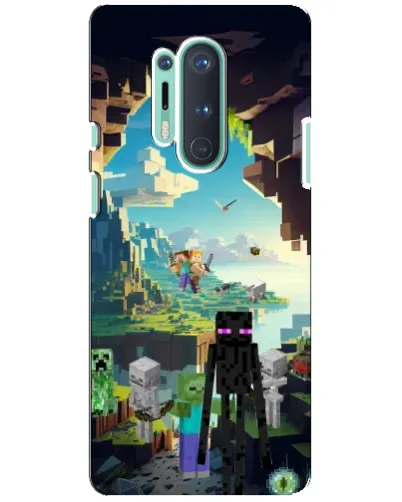 Чохол для OnePlus 8 Pro з картинкою «Ендермен у лісі» Чохол для OnePlus 8 Pro з картинкою «Ендермен у лісі»