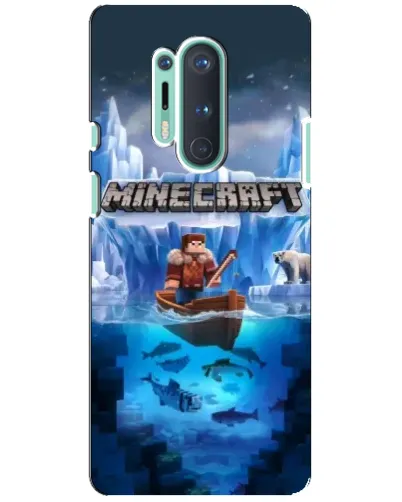 Чохол для OnePlus 8 Pro з картинкою «Minecraft льодянийсвіт» Чохол для OnePlus 8 Pro з картинкою «Minecraft льодянийсвіт»
