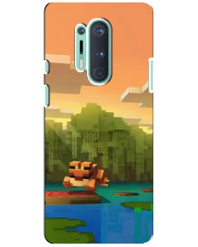 Чохол для OnePlus 8 Pro з картинкою «Майнкрафт захід сонця» Чохол для OnePlus 8 Pro з картинкою «Майнкрафт захід сонця»