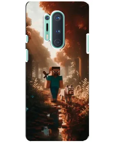 Чохол для OnePlus 8 Pro з картинкою «Стів у лісі» Чохол для OnePlus 8 Pro з картинкою «Стів у лісі»