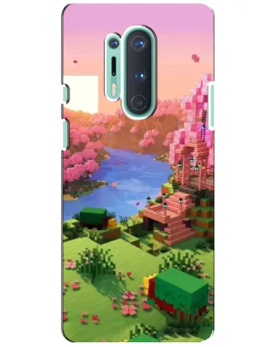 Чохол для OnePlus 8 Pro з картинкою «Рожеве дерево Minecraft» Чохол для OnePlus 8 Pro з картинкою «Рожеве дерево Minecraft»