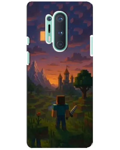 Чохол для OnePlus 8 Pro з картинкою «Стів біля вежі» Чохол для OnePlus 8 Pro з картинкою «Стів біля вежі»