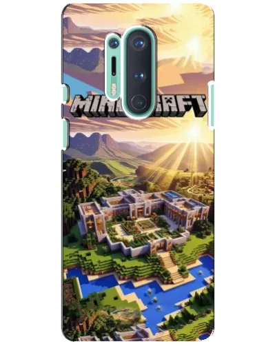 Чохол для OnePlus 8 Pro з картинкою «Minecraft панорама» Чохол для OnePlus 8 Pro з картинкою «Minecraft панорама»