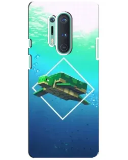 Чехол для OnePlus 8 Pro с картинкой «Черепаха Minecraft» Чехол для OnePlus 8 Pro с картинкой «Черепаха Minecraft»