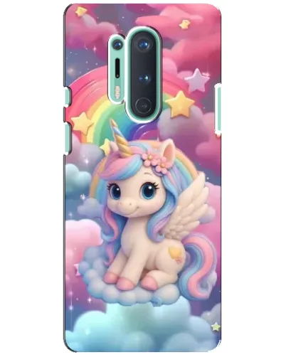 Чохол для OnePlus 8 Pro з картинкою «Маленький єдиноріг»