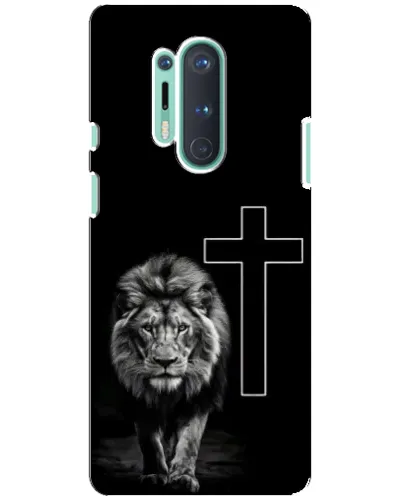 Чехол для OnePlus 8 Pro с картинкой «Лев и Крест» Чехол для OnePlus 8 Pro с картинкой «Лев и Крест»