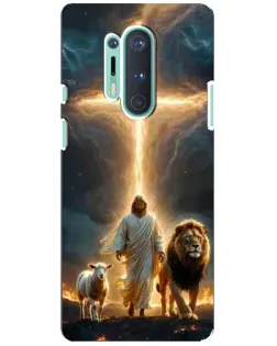 Чехол для OnePlus 8 Pro с картинкой «Лев Иуды и Свет»