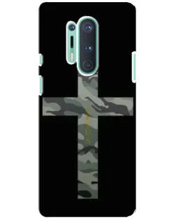 Чехол для OnePlus 8 Pro с картинкой «Милитари Крест»