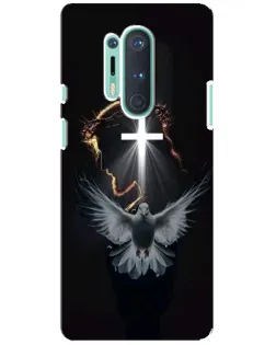 Чехол для OnePlus 8 Pro с картинкой «Голубь и Свет»