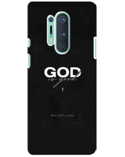 Чехол для OnePlus 8 Pro с картинкой «GOD — Бог над всем»