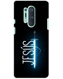 Чехол для OnePlus 8 Pro с картинкой «Меч Духа Jesus»