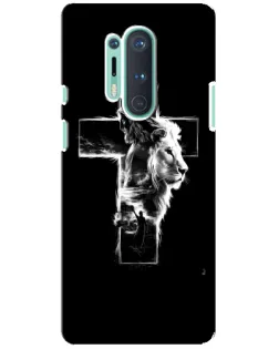 Чехол для OnePlus 8 Pro с картинкой «Сияющий крест Jesus»