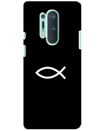 Чехол для OnePlus 8 Pro с картинкой «Символ рыбы Jesus» Чехол для OnePlus 8 Pro с картинкой «Символ рыбы Jesus»