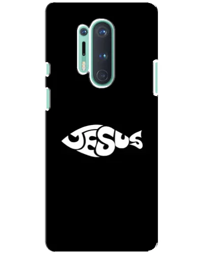 Чехол для OnePlus 8 Pro с картинкой «Рыба Jesus» Чехол для OnePlus 8 Pro с картинкой «Рыба Jesus»