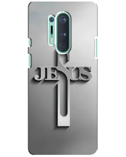 Чехол для OnePlus 8 Pro с картинкой «Металлический крест Jesus» Чехол для OnePlus 8 Pro с картинкой «Металлический крест Jesus»