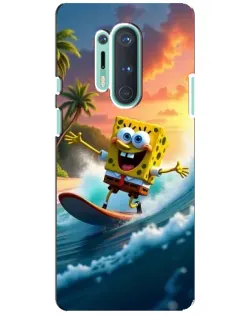 Чохол для OnePlus 8 Pro з картинкою «Губка Боб серфінгіст» Чохол для OnePlus 8 Pro з картинкою «Губка Боб серфінгіст»