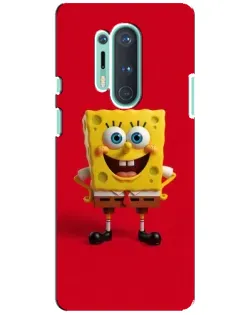 Чохол для OnePlus 8 Pro з картинкою «Спанч Боб на червоному» Чохол для OnePlus 8 Pro з картинкою «Спанч Боб на червоному»