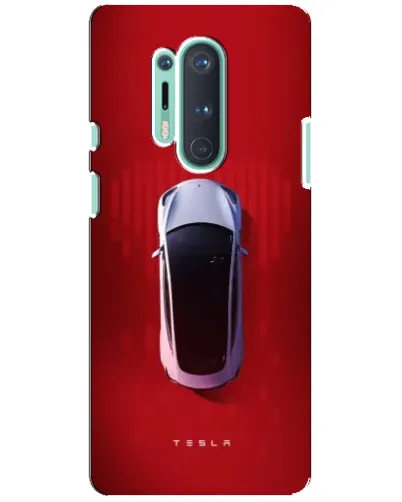 Чохол для OnePlus 8 Pro з картинкою «Tesla Top View» Чохол для OnePlus 8 Pro з картинкою «Tesla Top View»