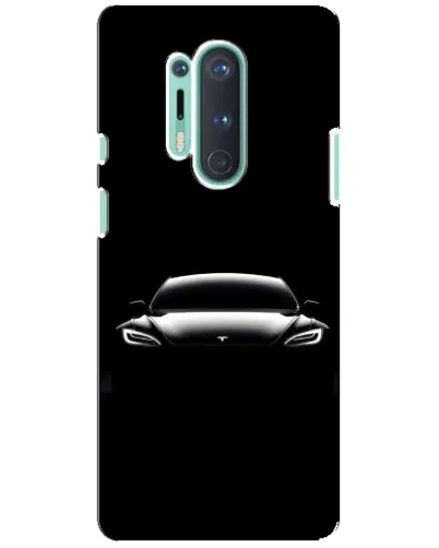 Чохол для OnePlus 8 Pro з картинкою «Фари Tesla Night» Чохол для OnePlus 8 Pro з картинкою «Фари Tesla Night»