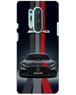 Чохол для OnePlus 8 Pro з картинкою «Mercedes — білий карбон» Чохол для OnePlus 8 Pro з картинкою «Mercedes — білий карбон»