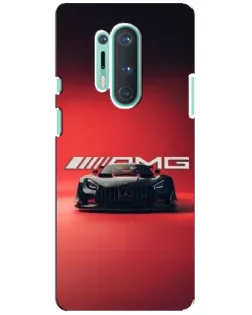 Чохол для OnePlus 8 Pro з картинкою «Mercedes AMG — червона лінія»