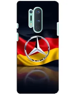 Чохол для OnePlus 8 Pro з картинкою «Mercedes — прапор Німеччини»