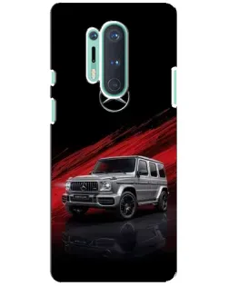 Чохол для OnePlus 8 Pro з картинкою «Mercedes G-Class червоний»