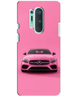 Чохол для OnePlus 8 Pro з картинкою «Рожевий Mercedes AMG»
