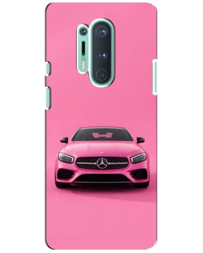 Чехол для OnePlus 8 Pro с картинкой «Розовый Mercedes AMG» Чехол для OnePlus 8 Pro с картинкой «Розовый Mercedes AMG»