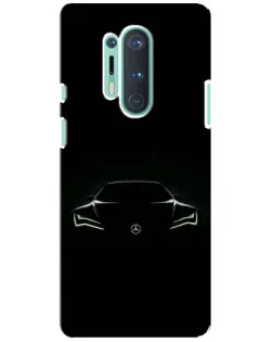 Чохол для OnePlus 8 Pro з картинкою «Mercedes — силует авто»
