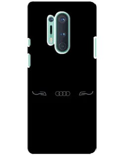 Чохол для OnePlus 8 Pro з картинкою «Audi — світловий підпис» Чохол для OnePlus 8 Pro з картинкою «Audi — світловий підпис»
